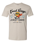 Good Days Jersey Shore Next Level Unisex Cotton T-Shirt